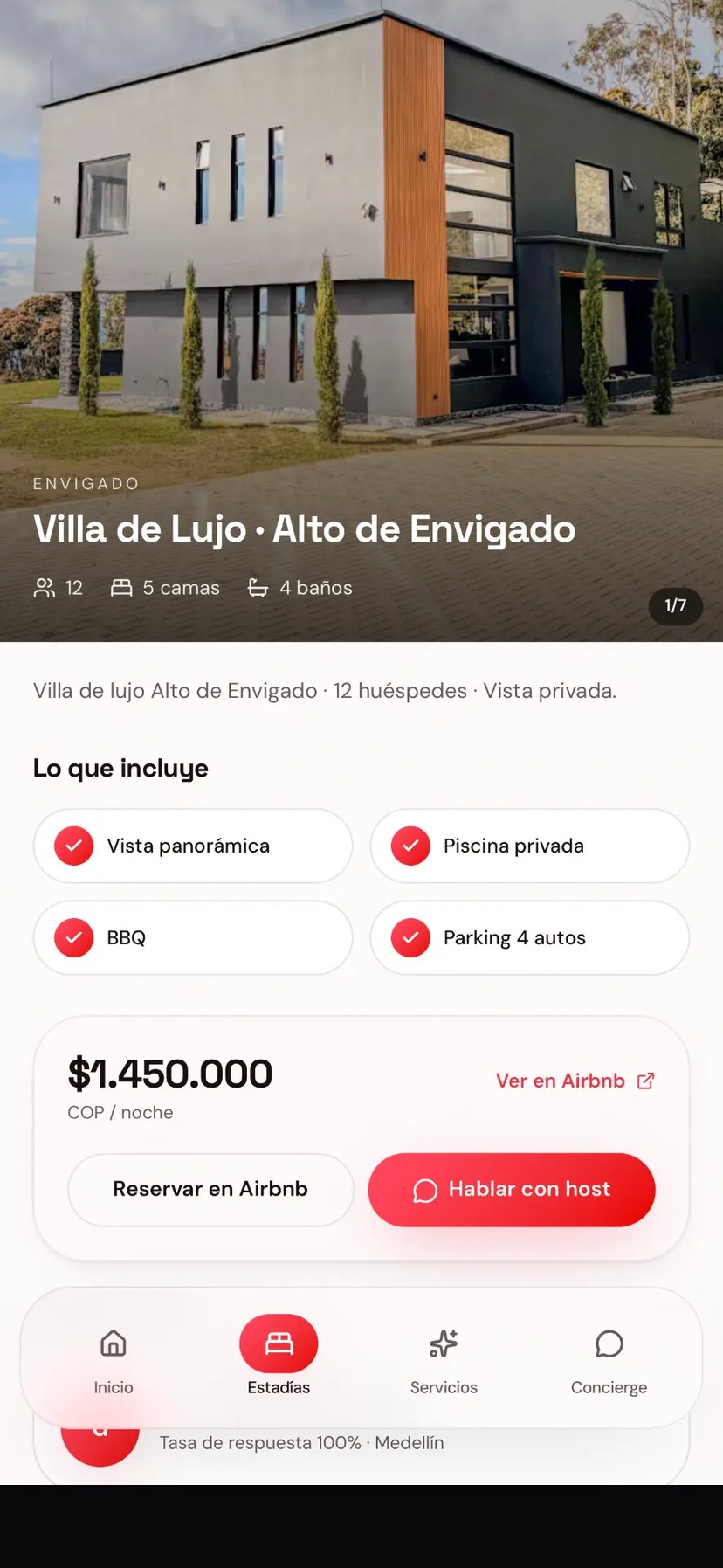 Pantalla real de Giraldo SaS